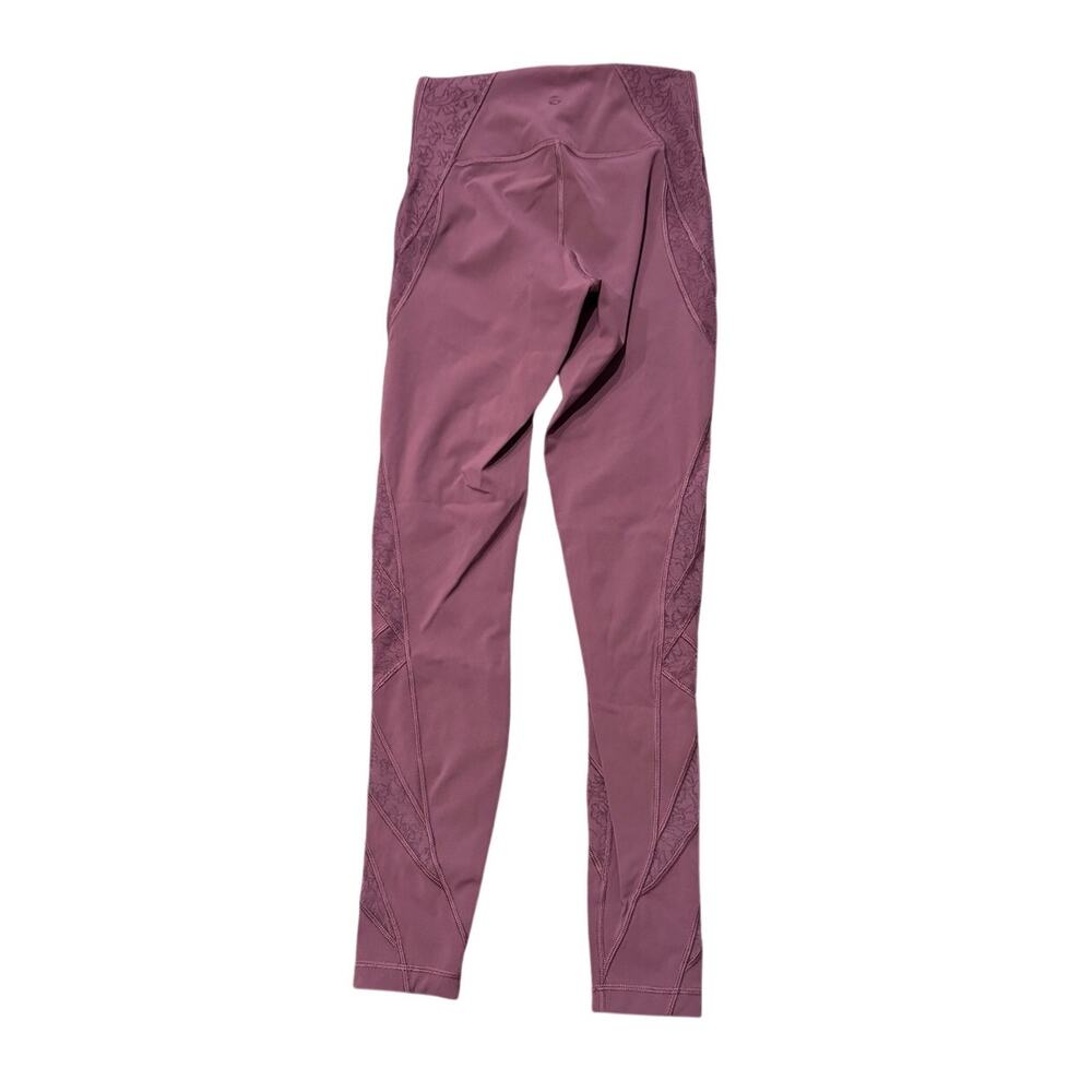 MSRP $118✨ Lululemon Wunder Under High-Rise Tight Flocked Leggings 28” | Size 4✨ - Picture 2 of 7